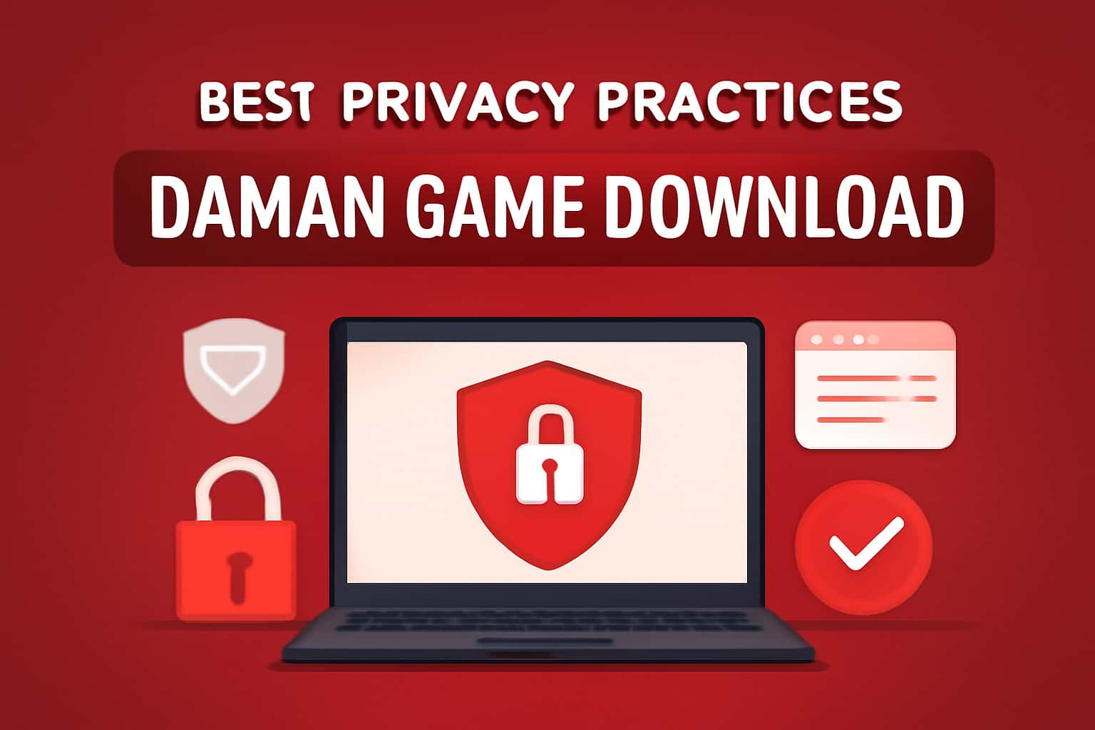 An informative scene outlining privacy practices for Daman Game Download.