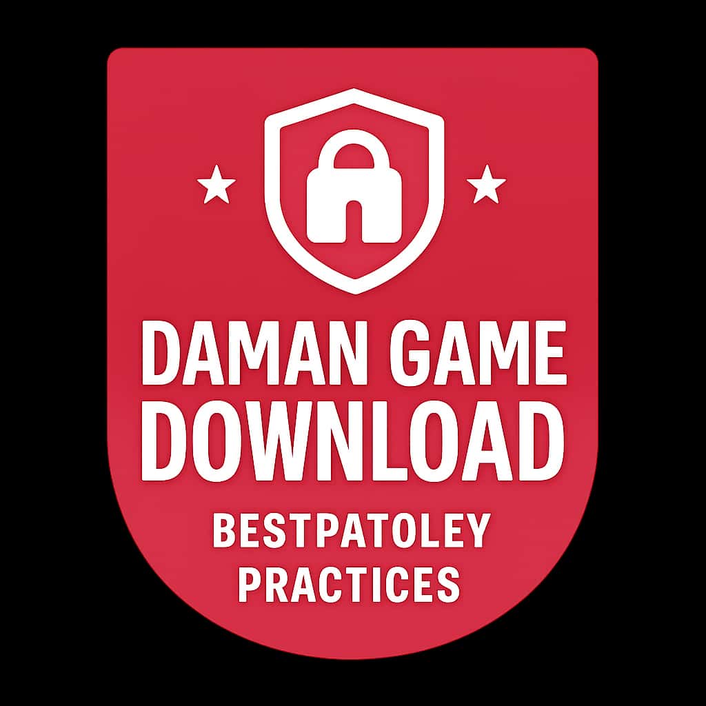 A badge representing privacy practices for Daman Game Download.